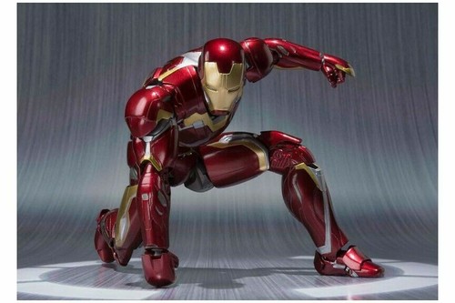 Iron Man The Avengers Age of Ultron S.H. Figuarts Iron Man Mark 45 Bandai Japan - Picture 5 of 9