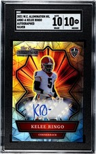 2021 Wild Card Alumination Kelee Ringo SILVER SGC 10 w/10 AUTO