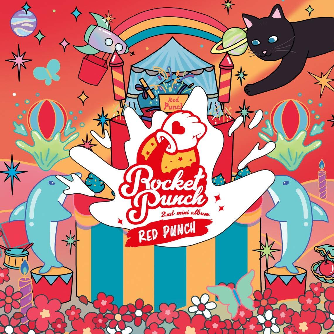 Rocket Punch Red Punch Incl. 80pg Booklet, Bookmark, Sticker + Photocard (CD)