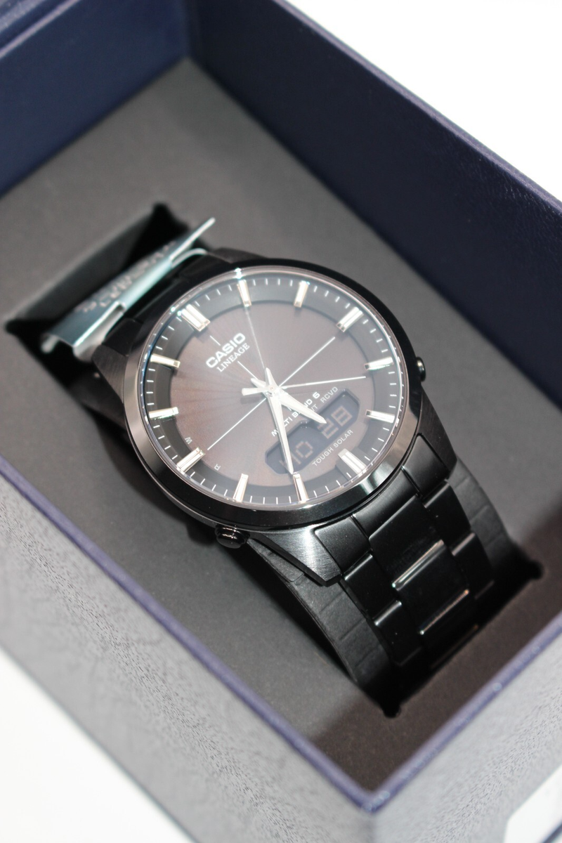 CASIO LINEAGE LCW-M170DB-1AJF Tough Solar Atomic Radio Watch Black