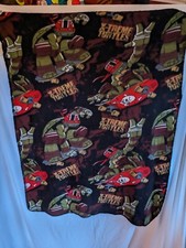 TMNT Teenage Mutant Ninja Turtles Fleece Blanket - Raphael - 48" 39" Nickelodeon