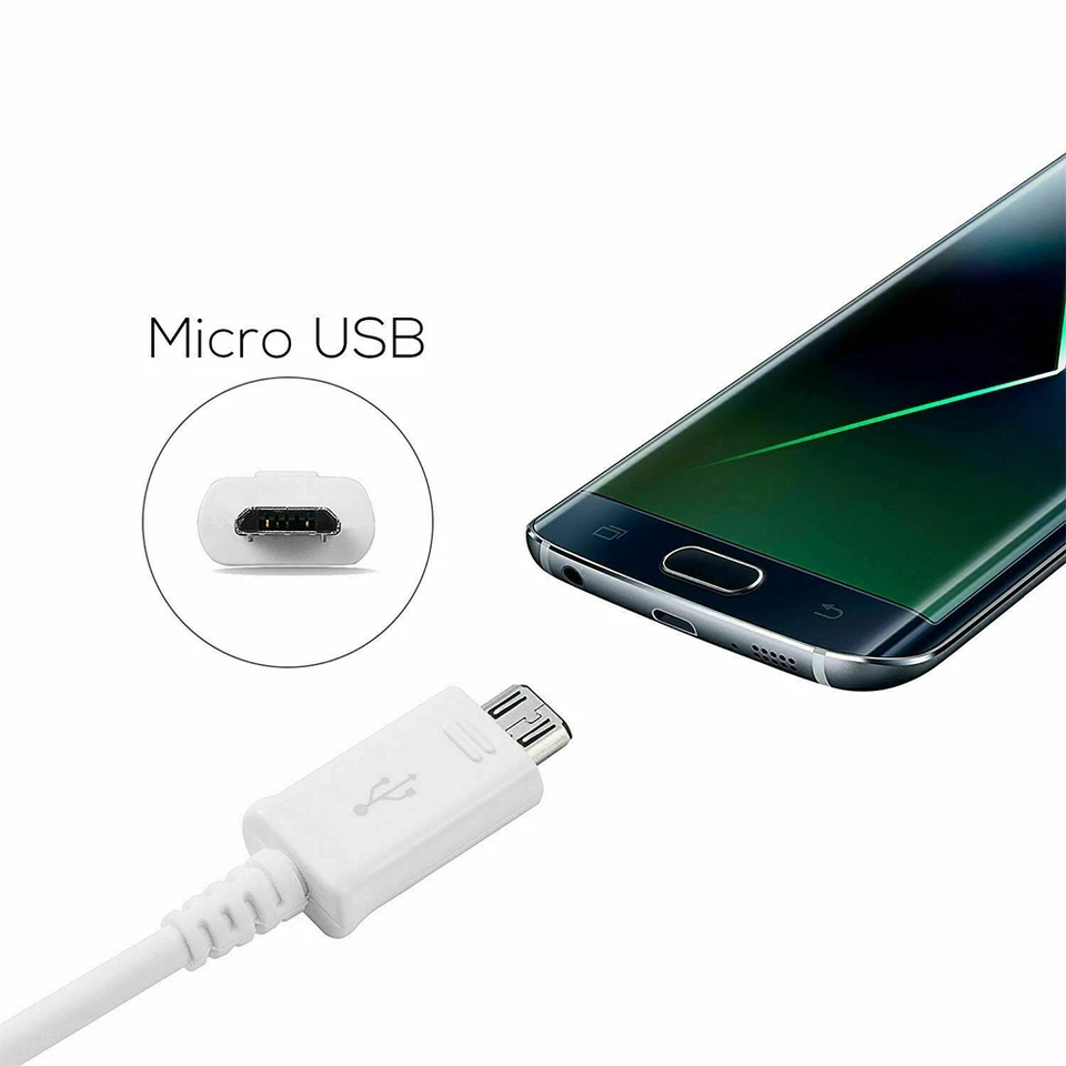 For Samsung Galaxy Tab A Tablet Micro USB Fast Charging Data Charger Cable - Image 4 of 4