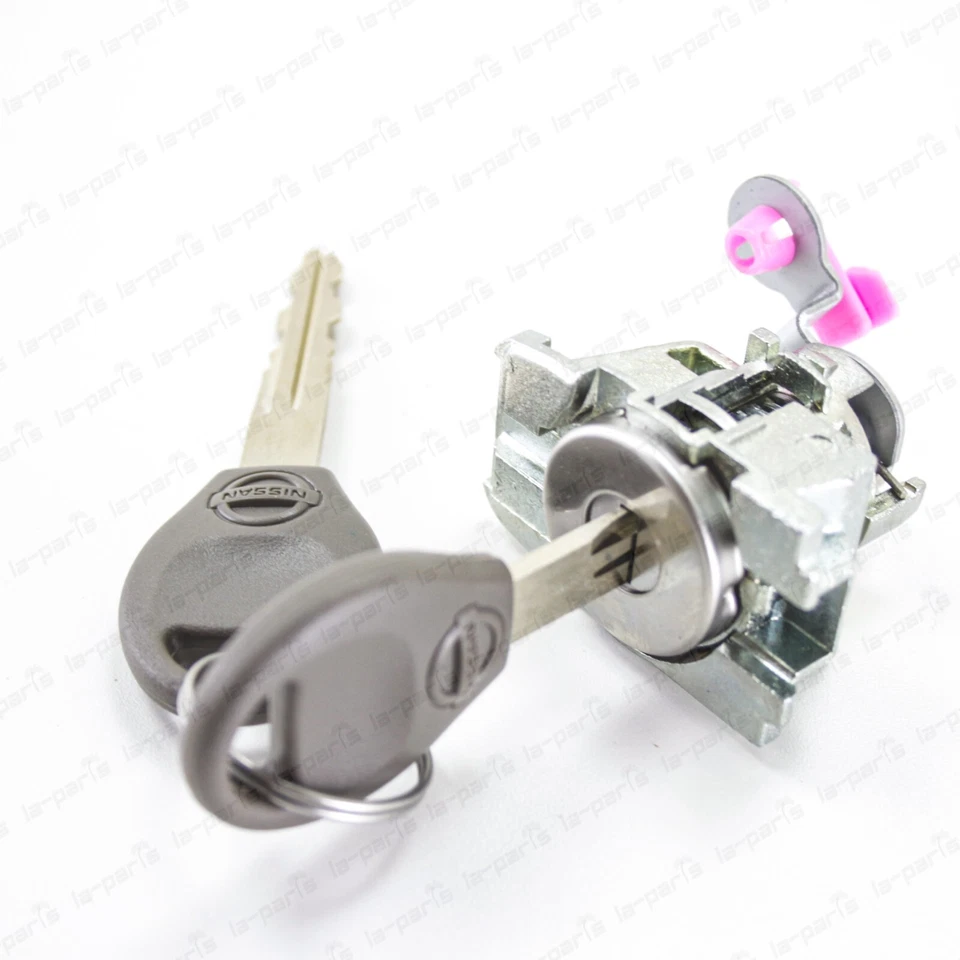 Cerradura de cilindro de puerta de conductor genuina OEM Nissan 17-22 Armada Infiniti H0601-1BA0A Foto 2 de 4