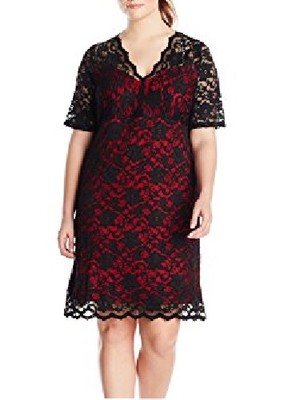 black velvet lace dress Holiday Velvet Lace Midi Dress Medium main image 1
