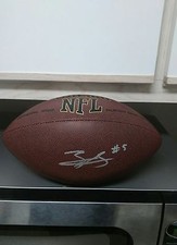 Zane Gonzalez Cleveland Browns Signed Wilson NFL Football Arizona State