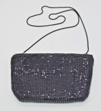 Black Aluminum Mesh Small Purse Handbag Vintage