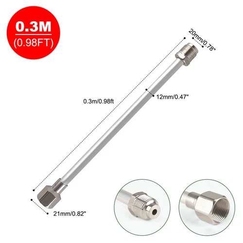 Lanze Verlängerung Düse Airless Farbspritzgerät Lackieren Spritzlanze 20-200cm - Bild 10 von 11