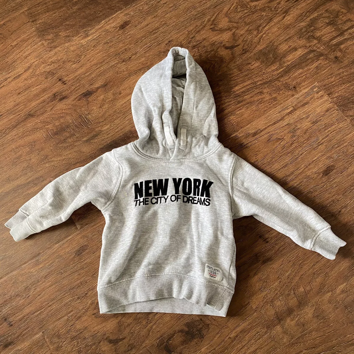 H M Baby Boy Girl Hooded Sweatshirt Pullover Hoodie Size 6 12M G