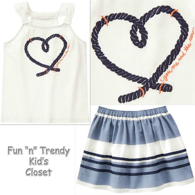 NWT Gymboree Cute On The Coast You Me And The Sea Tank 7