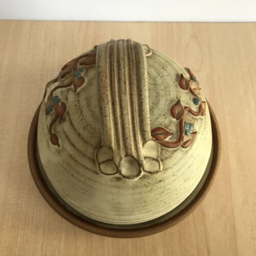 Cheese Dome Butter Dish Studio Pottery Country Kitchen Decor Medium 18cm - Picture 3 of 11