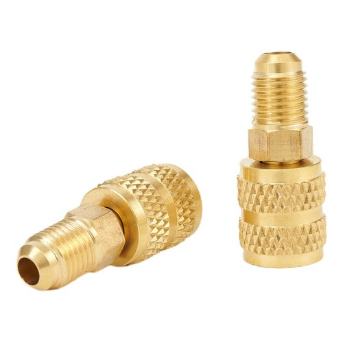 2x R32 R410a Kältemittel Klima Befüllung Adapter F 5/16 M1/4 SAE Klimaanlagen - Bild 12 von 24