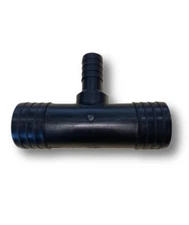 T-H Marine Reducing Tee Fitting 1-1/2" x 3/4" x 1-1/2" 3 Way Barb TEE-150-DP