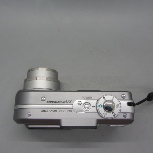 Sony Digital Camera Cybershot DSC-P10 5.0MP Silver Tested - Picture 4 of 8