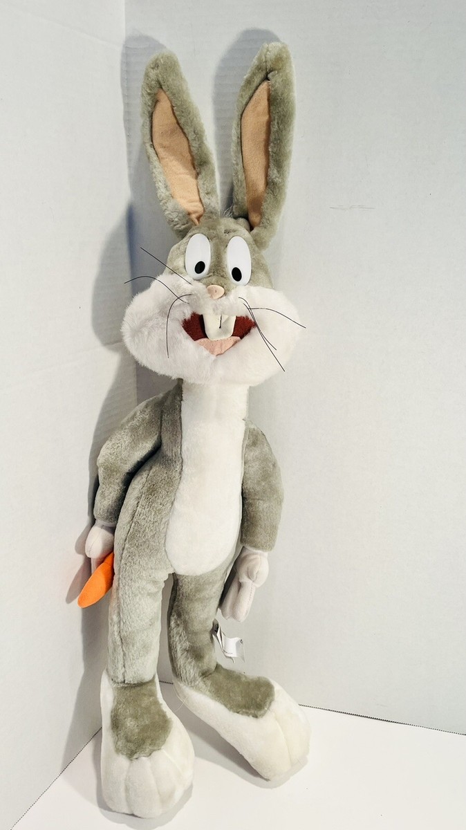 特大\" Bugs Bunny \" Big Stuffed Doll ©︎1995 Vintage 1995 Looney Tunes plush stuffed Baby Bugs Bunny with