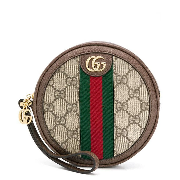 Gucci Gg Marmont Animal Studs Wrist Pouch ($370) ❤ liked on Polyvore  featuring bags, accessories, wallets … | Studded leather bag, Gucci pouch,  Leather zipper pouch