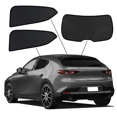 Auto Sonnenschutz Sichtschutz UV-Schutz Sonnenblende Mazda 3 2019- SunClip