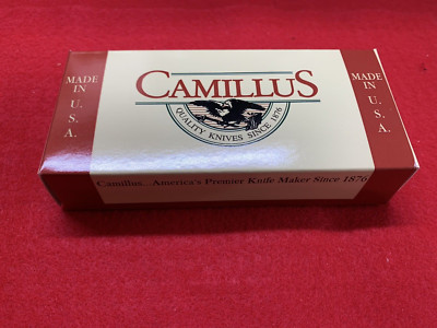 Camillus NOS (6) Empty 5 1/4'' X 2 1/2'' X 1 1/4'' New Unfolded Box