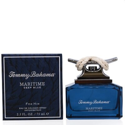 Men Tommy Bahama Maritime Deep Blue Eau de Cologne 2.5 oz / 75 ml new in box