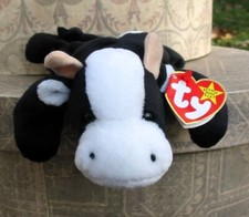 Super Cute Ty Beanie Baby Daisy the Cow Mint with Mint Tag