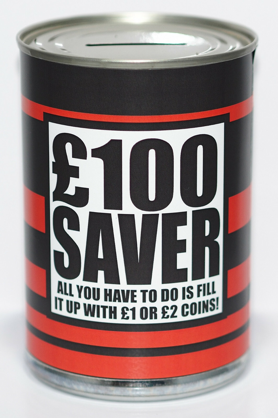 £100 Saver Savings Tin STANDARD Savings Jar, 100 Pound Money Tin eBay