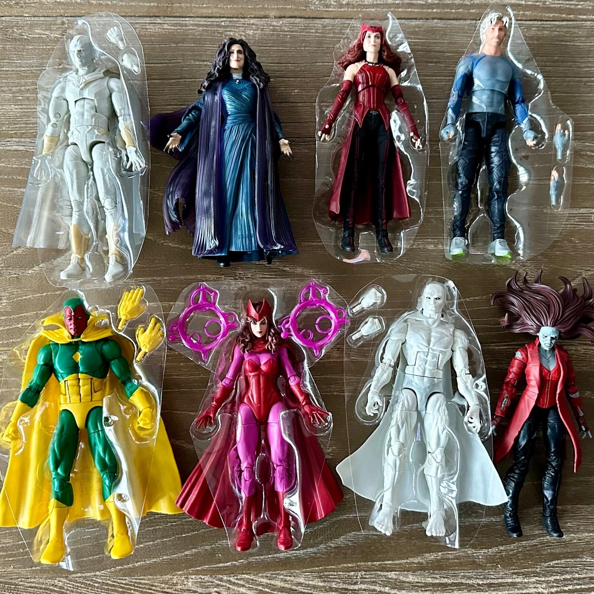 Comic Book Heroes Quicksilver Marvel Legends Action Figures for
