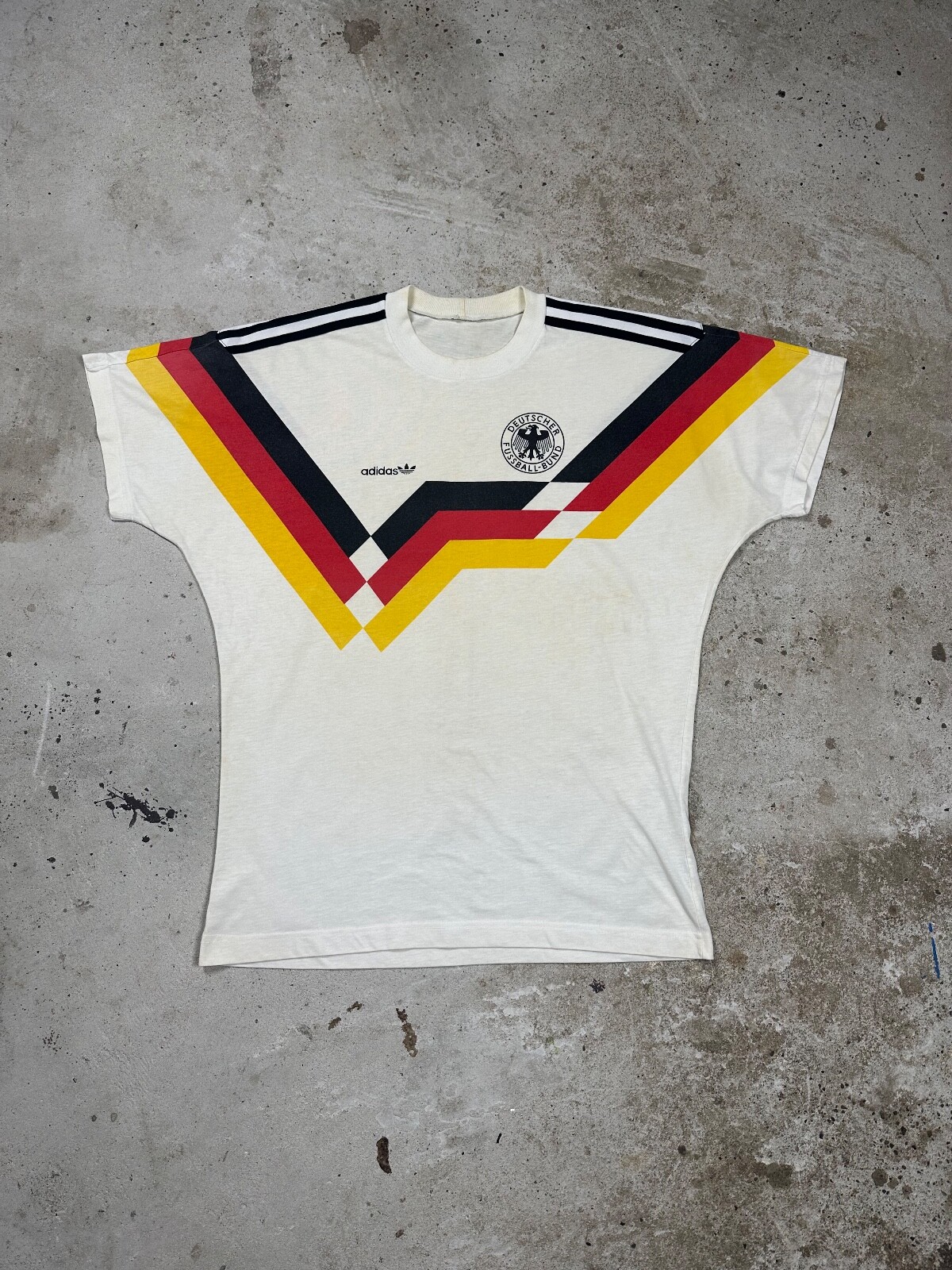 Vintage 90s Adidas x Germany Soccer Home Tee Jersey