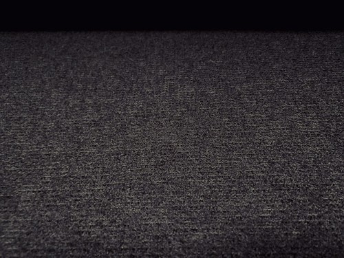 Wool Blend Heavyweight Woven Fabric, Per Metre - Plain - Black - Picture 3 of 3