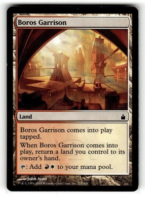MAGIC TG: Ravnica: City of Guilds #275 Boros Garrison- Common.M2A
