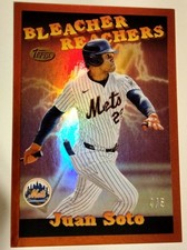 2025 Topps Update  Bleacher Reachers Red Foil Juan Soto/5