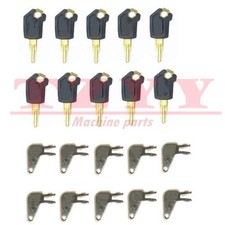Equipment Ignition Key Set 20 Keys Fit Caterpillar padlocks Dozer 5P8500 8H-5306