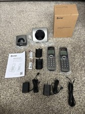 AT&T BL102 DECT 6.0 2-Handset Cordless Phone for Home With Answering Machine...