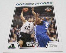 Kevin Love Minnesota TIMBERWOLVES 2008Topps #200 NBA ROOKIE Basketball Card. rookie card picture