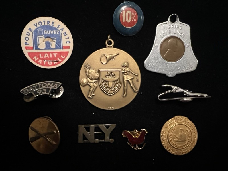Vintage Junk Drawer Lot Of 10 Various Smalls Collectibles