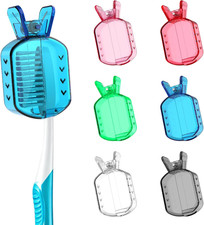 Toothbrush Covers Caps, Clip-On Toothbrush Protector for Household Travel, Brush