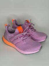 Imagen de Women Size 8 Adidas Ultraboost 5.0 DNA Running Shoes Bliss Lilac Beam Orange