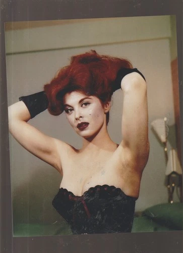 8X10-COLOR PHOTO OF-CLOSE  UP-TINA  LOUISE - WOW