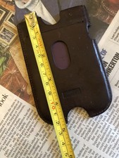 Bill Amberg Beautiful LEATHER Phone Case Brown Grape