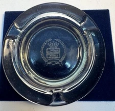 Vintage Ashtray The Best Western Motels Clear Glass 4in