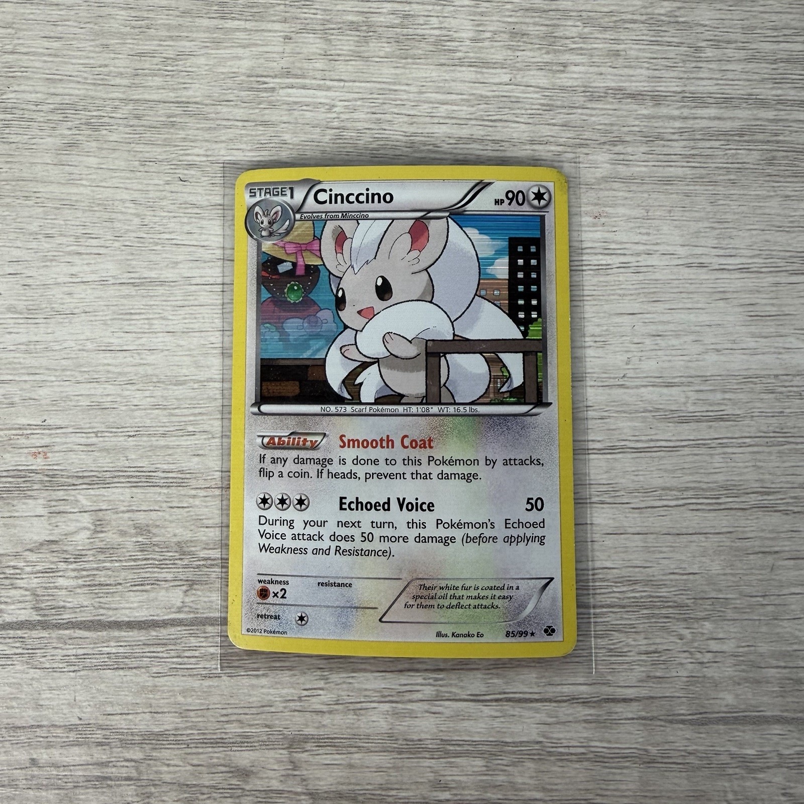Cinccino Holo Rare Next Destinies 85/99 LP