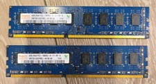 LOT OF 2 Hynix 4GB HMT351U6CFR8C-H9 PC3-10600U 1333MHz DDR3 SD RAM Memory B1C