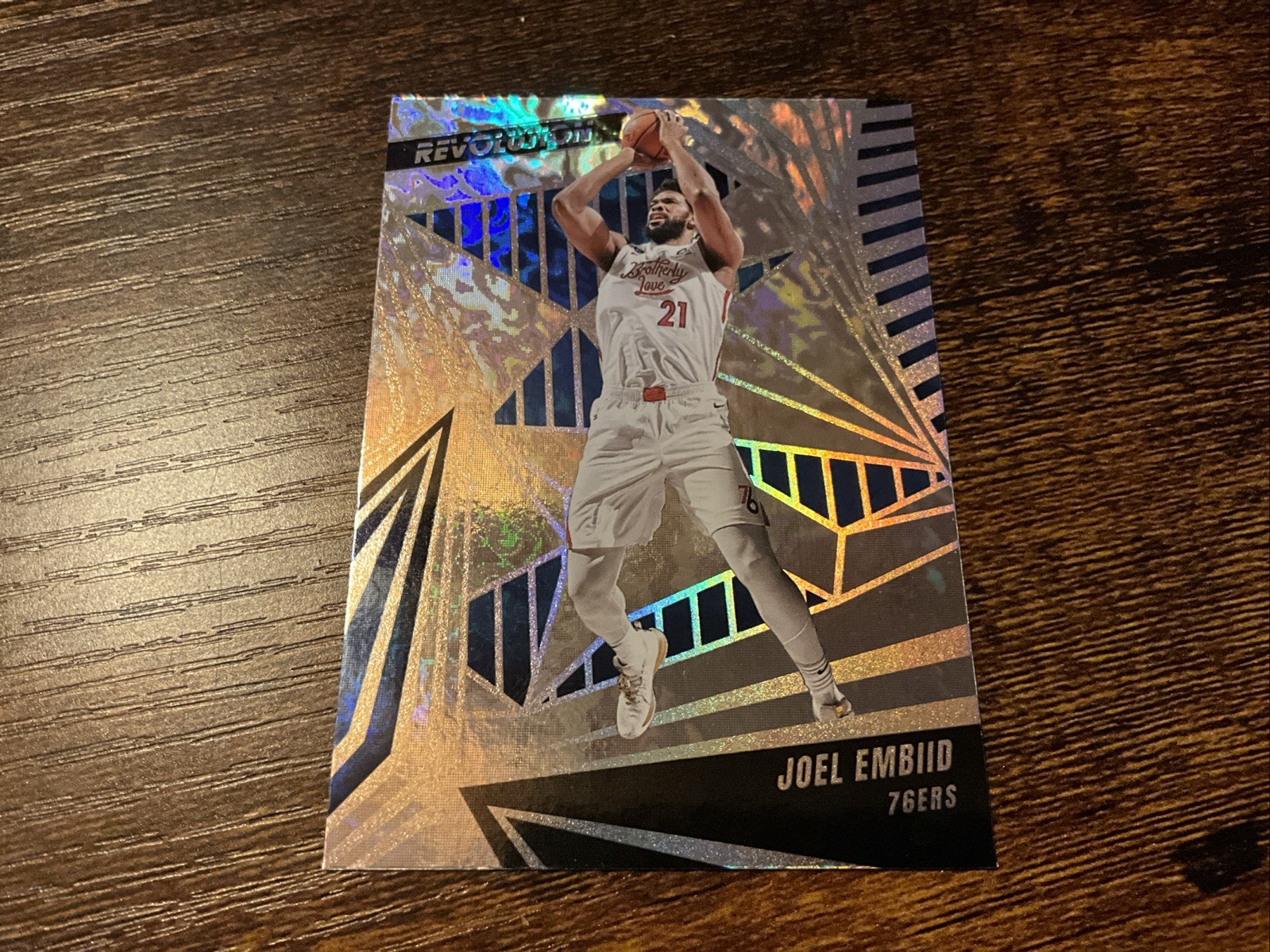 #227 2023-24 Panini Revolution Winter Joel Embiid #95 Avalanche Parallel 76ers!!