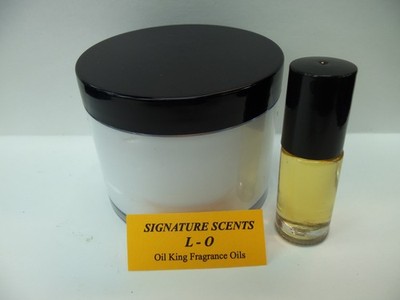 4oz. SEXY, LONG LASTING FRAGRANCE LOTION. 1/6 oz. FRAGRANCE OIL. SCENT '' O '' .