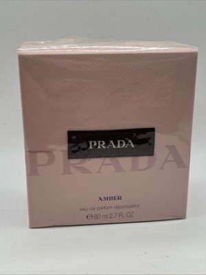 PRADA AMBER EAU DE PARFUM EDP 80ML NEU SEALED RARE VINTAGE 02111 BATCH CODE 