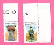FRANCE - 2001 - YT N°3441/3442**MNH - BDF - FONTAINES - COTE 4€