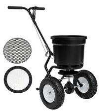 10ft Push Walk-behind Broadcast Spreader With 100lb Hopper For Seed Fertilizer 10ft Push Walk-behind Broadcast Spreader With 100lb Hopper For Seed Fertilizer