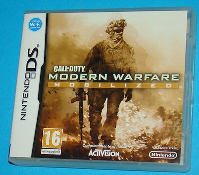 Call of Duty - Modern Warfare Mobilized - Nintendo DS NDS - PAL 
