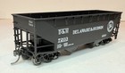 Atlas HO 2-Bay Offset Side Hopper, Delaware & Hudson. New SEE DESCRIPTION/PHOTOS — photo 6