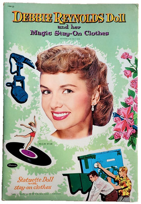 Original 1958 Debbie Reynolds Paper Doll Book Whitman Authorized Edition