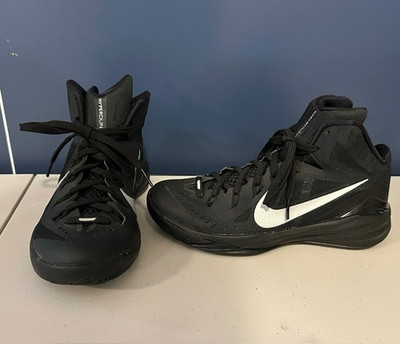 Nike Hyperdunk 2014 Black Metallic Silver 653640-001 High Top Men's Basketball