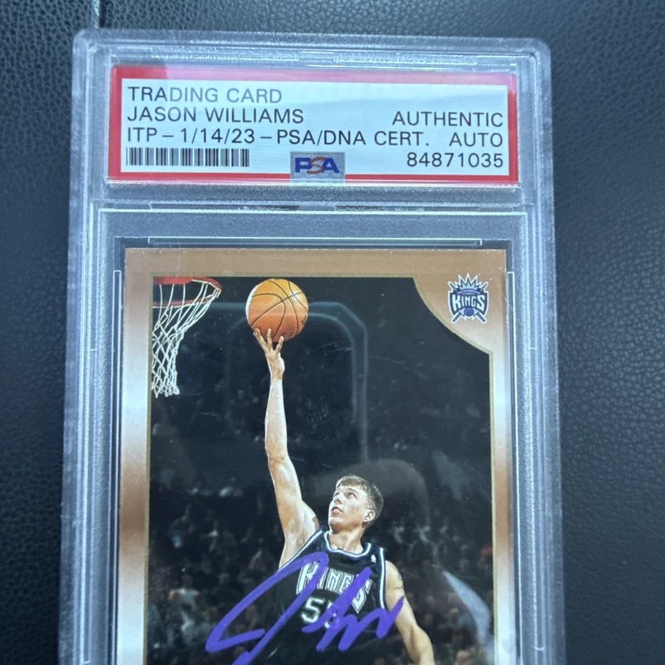 1998-99 Topps - Jason Williams en tarjeta automática #153 (RC) Foto 3 de 4